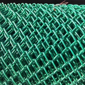 2.4m*20m PVC <strong>Chain</strong> <strong>Link</strong> Wire Fence for Building Protection - Product Image 4
