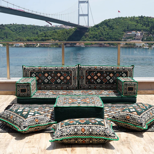 Ensemble de coussins de sol Majlis arabes modernes meubles de salon rembourrés modulaires <span class=keywords><strong>canapé</strong></span> convertible - Product Image 2