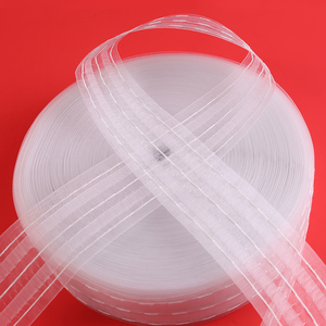 Maison décorative crayon accessoire <span class=keywords><strong>euro</strong></span> pli transparent ruban de rideau pour chambre - Product Image 6
