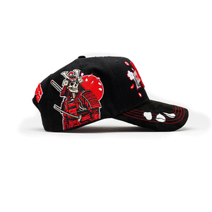 Gorra de Béisbol Personalizada con Logotipo, Diseño Curvo en la Parte Trasera, Bordado a Mano de 5 Paneles, Estilo Vintage con Letras <span class=keywords><strong>Kenji</strong></span>, Unisex, ODM OEM - Product Image 2