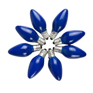 Guirnalda de Luces Navideñas C7 con Bombillas Incandescentes de Colores Amarillo, Azul, Rojo, Verde, Rosa, Transparente, Bombillas de Luz Nocturna <span class=keywords><strong>E12</strong></span> E14 5W 7W 10W <span class=keywords><strong>15W</strong></span> - Product Image 2