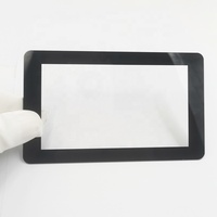 Panel Kaca Tempered Solid Kontrol Sentuh Layar Penuh Dekorasi Industrial Anti-Silau Tahan Air IP65