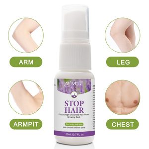 Vente en gros Marque privée Jambes naturelles Corps Aisselles Cheveux Inhibiteur de Croissance Crème Indolore Épilation Rapide Spray pour Hommes Femmes - Product Image 4