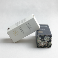 Boîte d'emballage cosmétique en papier de coton de luxe pour lotion corporelle à l'acide hyaluronique