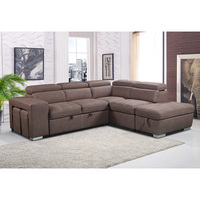 Canapé de salon européen moderne avec coussin amovible, chaise longue et ottoman pour salon, chambre à coucher, appartement