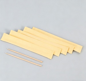 Palillos de Dientes de Bambú <span class=keywords><strong>Desechables</strong></span> con Logotipo Personalizado, Envueltos Individualmente en Papel para Uso Diario - Product Image 5