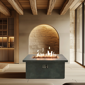 Luxstar thiết kế hiện đại gas lò sưởi freestanding góc cài đặt trong nhà/ngoài trời sử dụng - Product Image 3