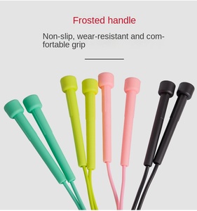 Biểu Tượng Tùy Chỉnh PVC Bỏ Nhảy Dây Có Thể Điều Chỉnh Chiều Dài 2.8M Thông Minh Trọng Tập Thể Dục Tập Thể Dục Công Cụ Với Thép Mang Đối Với Trang Chủ Sử Dụng - Product Image 4