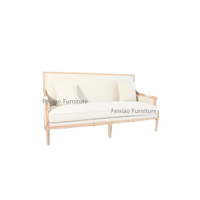 Nouveau design de canapé en bois massif mobilier de salon style européen canapé de mariage