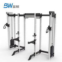Station multifonctionnelle BW, machine de musculation multifonctionnelle, appareil de musculation croisé, entraîneur de force, rack de squat