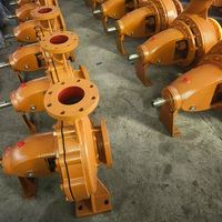 Pompe centrifuge robuste pour boues, en alliage de chrome haute résistance, résistante à l'usure, pour les rejets miniers