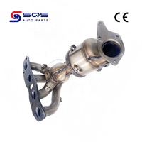 Collecteur d'échappement avant avec catalyseur de haute qualité SQS OEM/ODM pour Nissan Altima Sentra 2.5L 2002-2006 avec certification CE