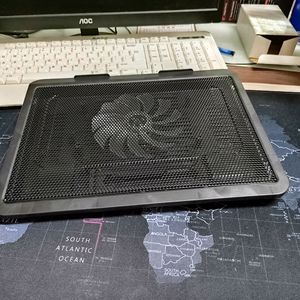 F19 Laptop <b>Cooling</b> <b>Pad</b> Air-Cooled Plastic Notebook Cooler Stand - Product Image 4