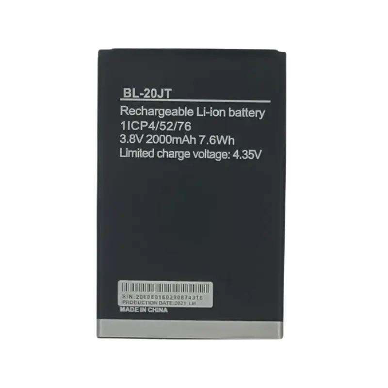 Ruixi 2000Mah BL-20JT Batterij Voor Tecno BL-20JT Batterij 2000Mah Tracking Nummer Hoge Capaciteitmobiele Telefoon Batterijen