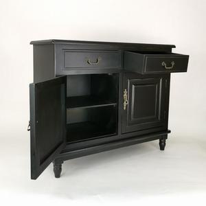 Bedroom Custom Size Solid Wood Console Table 2-drawer 2-door Space-Saving <strong>Sideboard</strong> Modern <strong>Cabinet</strong> <strong>Small</strong> Console <strong>Cabinet</strong> - Product Image 4