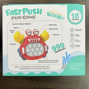 Soulager le stress Push Bubble <span class=keywords><strong>Versus</strong></span> New Crab Quick <span class=keywords><strong>Pop</strong></span> Fast Push Fun It Jeu électronique Tiktok Hot Press It Jeu Fidget Toys - Product Image 5