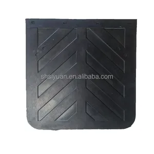 Good Quality Universal Chevron Rubber MudGuard &mud flap in Stock for Trucks
