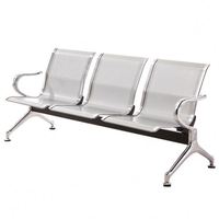 Chaise d'attente en métal pour hôpital public, aéroport, salle d'attente, bureau, station de métro – Prix abordable