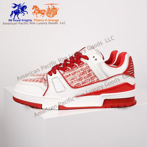 รองเท้าผ้าใบเทรนเนอร์คุณภาพสูง พื้นหนา ดีไซน์ทันสมัย เหมาะสำหรับฟิตเนส วิ่ง เดิน แฟชั่นลำลอง และเล่นสเก็ตบอร์ด - Product Image 3