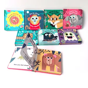 Kids Boek Hardcover Full Color Board Boek Afdrukken Service