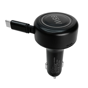 Chargeur de voiture USB OEM STW 33W 43W 75W QC3 12V vers 12V 80,5W 89W 125W 2USB rétractable C4 - Product Image 1