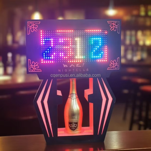 VIP chai Presenter với kỹ thuật số <span class=keywords><strong>LED</strong></span> bảng thư lập trình <span class=keywords><strong>Led</strong></span> di chuyển bảng tin đăng ký cho hộp đêm - Product Image 4