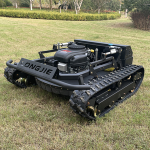 Nouveau design certifié CE Largeur de coupe 900mm Conception de chenille automotrice <span class=keywords><strong>Robot</strong></span> de tonte de <span class=keywords><strong>pelouse</strong></span> télécommandé intelligent - Product Image 3