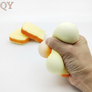 QY TPR Pain Squishy Lent Rising Doux Squeeze Jouet Alimentaire Squishies Sensoriel Fidget Soulagement Du Stress Mochi Taba - Product Image 6