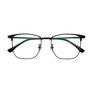 Premium Classic Square Titanium Alloy <b>Frame</b> Reading Glasses Prescription Eyeglasses Pinhui HJ80089 Lightweight Durable - Product Image 1