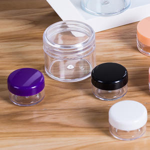 Empty 5g Small Portable Plastic Round Skincare Packaging <b>Serum</b> Bottle Lip Gloss Box Lipstick Containers Cream Jar - Product Image 2