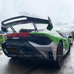 Nouveaux kits de carrosserie en fibre de carbone sèche style STO, surface brillante, diffuseur arrière, lèvre de pare-chocs à visser, ajustement d'origine pour <span class=keywords><strong>2021</strong></span> - Product Image 6