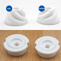 Moulin à sel miniature haute précision avec cœur de broyage en céramique blanche, jeu de meules en céramique Al2O3 de qualité alimentaire, densité 3,6 g/cm³