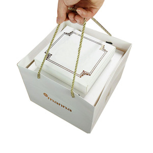 Imprimé Personnalisé à faible Coût Alimentaire Blanc <span class=keywords><strong>Kraft</strong></span> Papier <span class=keywords><strong>Sandwich</strong></span> Sacs D'emballage Avec Poignée - Product Image 3