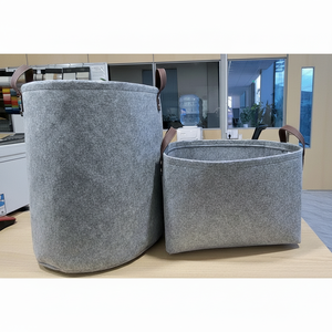 Tissu à motif teint écologique en polyester 100% de haute qualité Sac en feutre non tissé personnalisé imperméable et respirant dans un style uni - Product Image 1