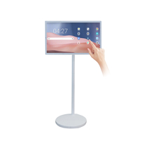 Tablette mobile Android portable de 22, 27 et 32 pouces, Smart TV, Wifi, NFC, écran tactile, support roulant, affichage de conférence, télévision