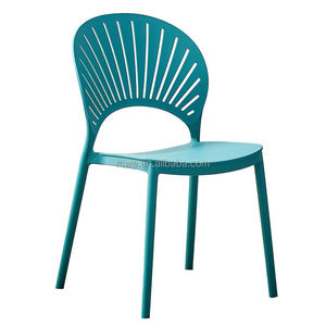 Modern çocuk su geçirmez nefes hafif salon sandalyeleri toptan kabuk şeklinde plastik yemek sandalyesi oturma odası - Product Image 1