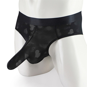 Calzoncillos <span class=keywords><strong>de</strong></span> hombre sexy ultrafinos y transpirables con diseño <span class=keywords><strong>de</strong></span> <span class=keywords><strong>trompa</strong></span> <span class=keywords><strong>de</strong></span> <span class=keywords><strong>elefante</strong></span>, lencería <span class=keywords><strong>de</strong></span> punto <span class=keywords><strong>de</strong></span> seda helada para adultos - Product Image 6