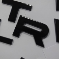 Lettres et chiffres adhésifs chromés pour logo de capot et de coffre de voiture, compatibles avec RANGE ROVER, pièces de badge automobile, autocollants de décoration