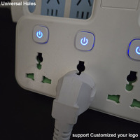 Interrupteurs à 3 broches pour boutons de commande, convertibles pour logements résidentiels, avec ports USB Type C et 3 prises de conversion
