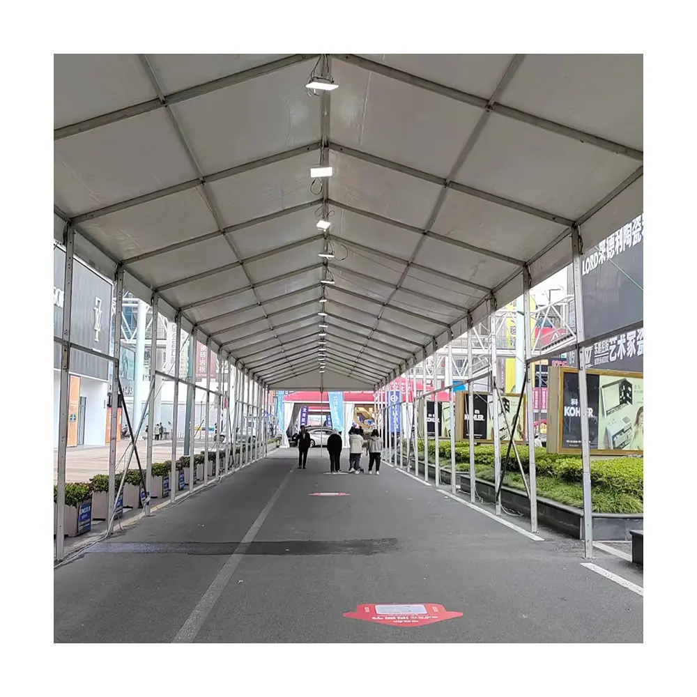 Individuell bedrucktes Werbezelt Pavillon Vordach Outdoor Messe Ausstellung Veranstaltungen Vordach Zelt