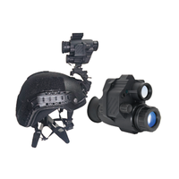 DA F-PVS14-3  Kacamata Penglihatan Malam Monokuler Helm Pencitraan Termal Inframerah Resolusi Tinggi Fitur Putar Gen2+/Gen3FOM2000