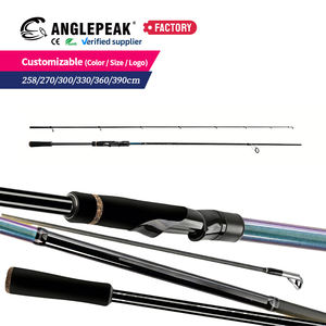 Canna da Pesca MF 2.58m 2.7m 3m 3.3m 3.6m 3.9m per Lancio da Riva, con Portamulinello in Carbonio e Anelli FUJI O Guide, in Fibra di Carbonio T1100+M40X, per Surfcasting - Product Image 2