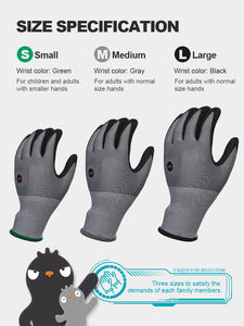JIMIHOME JM-W606/W607/W608 Household Garden <strong>Gloves</strong> <strong>Nitrile</strong> Anti slip for Daily Work Touch the Screen - Product Image 6