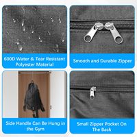 Sac de voyage multifonctionnel CE Factory Heavy Duty pour la nuit, petit sac de sport, sac de gym, sac de voyage pour le week-end
