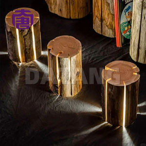 Customized 3d <b>Tree</b> Stump Led <b>Light</b> Ip65 Waterproof Resin Fiberglass Lamp Garden Lawn Halloween Christmas Diwali Landscape - Product Image 5