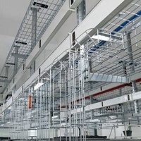 Accesorios para Bandejas de Cables de Malla de Alambre Galvanizado por Inmersión en Caliente/Electrogalvanizado de Acero Inoxidable para Construcción Industrial Boxun Yuncheng