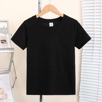 Casual Katoenen T-Shirts Voor Jongens En Meisjes Van 3-10 Jaar Met Veelkleurige Print Aanpasbare Kleding Van Fabrikanten