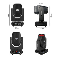Projecteur à tête mobile Shehds Beam 275W 10R Sharpy à double prismes pour discothèque, mariage, théâtre