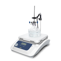 AELAB Laboratorium Digital 10 Inch Pelat Keramik LCD 30L Pemanas Pengaduk Magnetik Hotplate 500 1700W MS10-H500-Pro