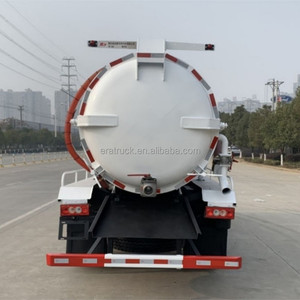 Camion d'aspiration des eaux usées Foton chinois haute pression 4x2, 10 m³ (15 m³) – Camion de transport des eaux usées par aspiration, prix usine, à vendre - Product Image 6